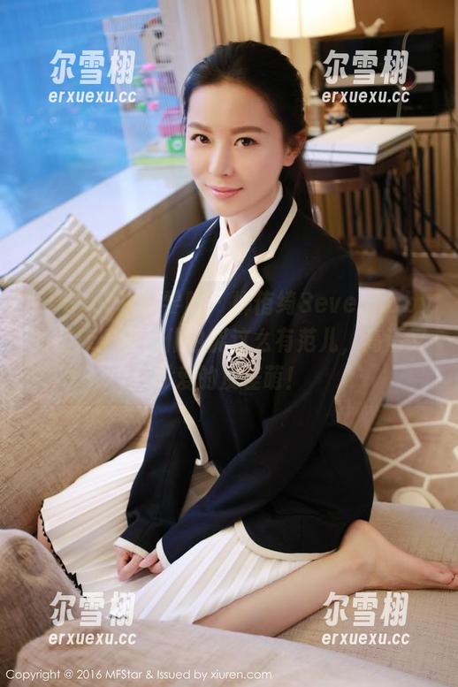 MFStar模范学院 - 柳侑绮Sevenbaby的图库：当女仆也能这么有范儿，高清又可爱的反差萌！