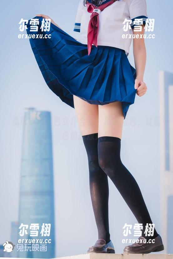 兔玩映画蓝色女仆合集：精选图包，让蓝色也能撩人！