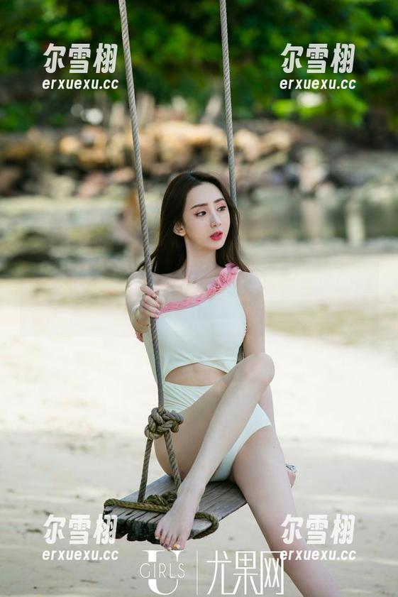 尤果网 - 黛熙儿的私房图集：睡衣也能讲段子，不怕掉链子哦