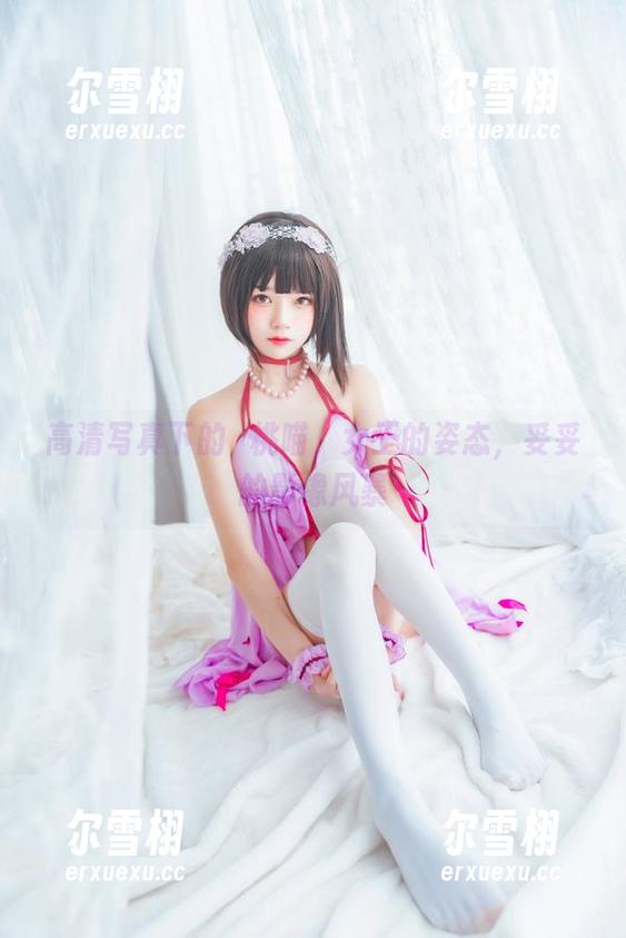 高清写真下的桜桃喵，女王的姿态，妥妥的影像风暴