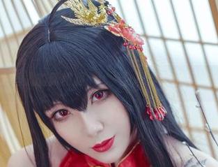 羊大真人的新和服cos，分享半天都不够看！