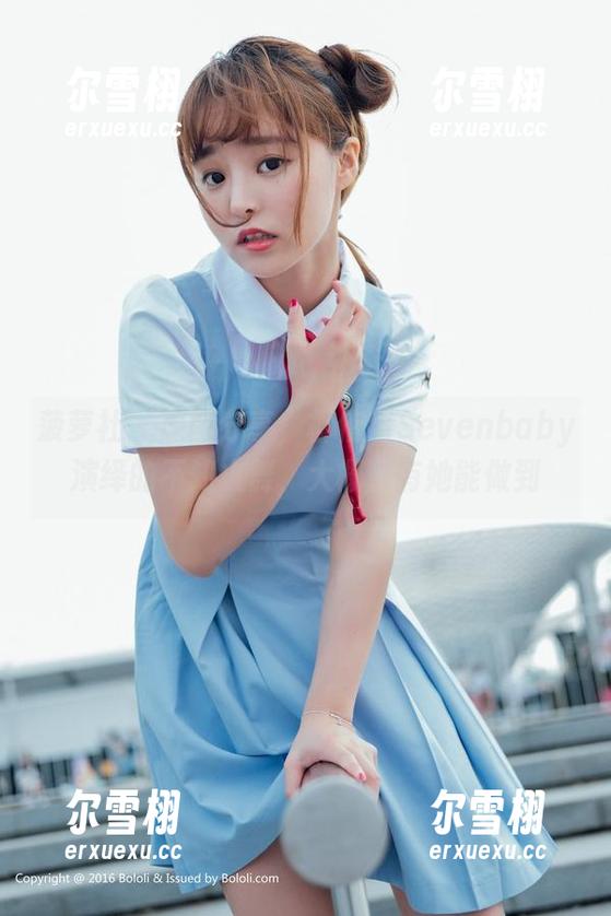 菠萝社 - 原图分享，柳侑绮Sevenbaby演绎的不知火舞，大概只有她能做到