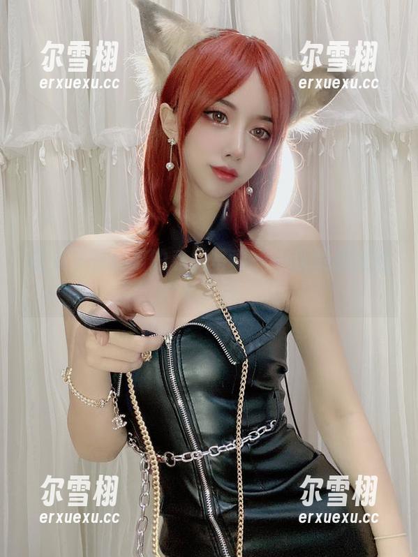过期米线线喵 过期米线线喵的私房写真——当黑恶魔遇上素颜